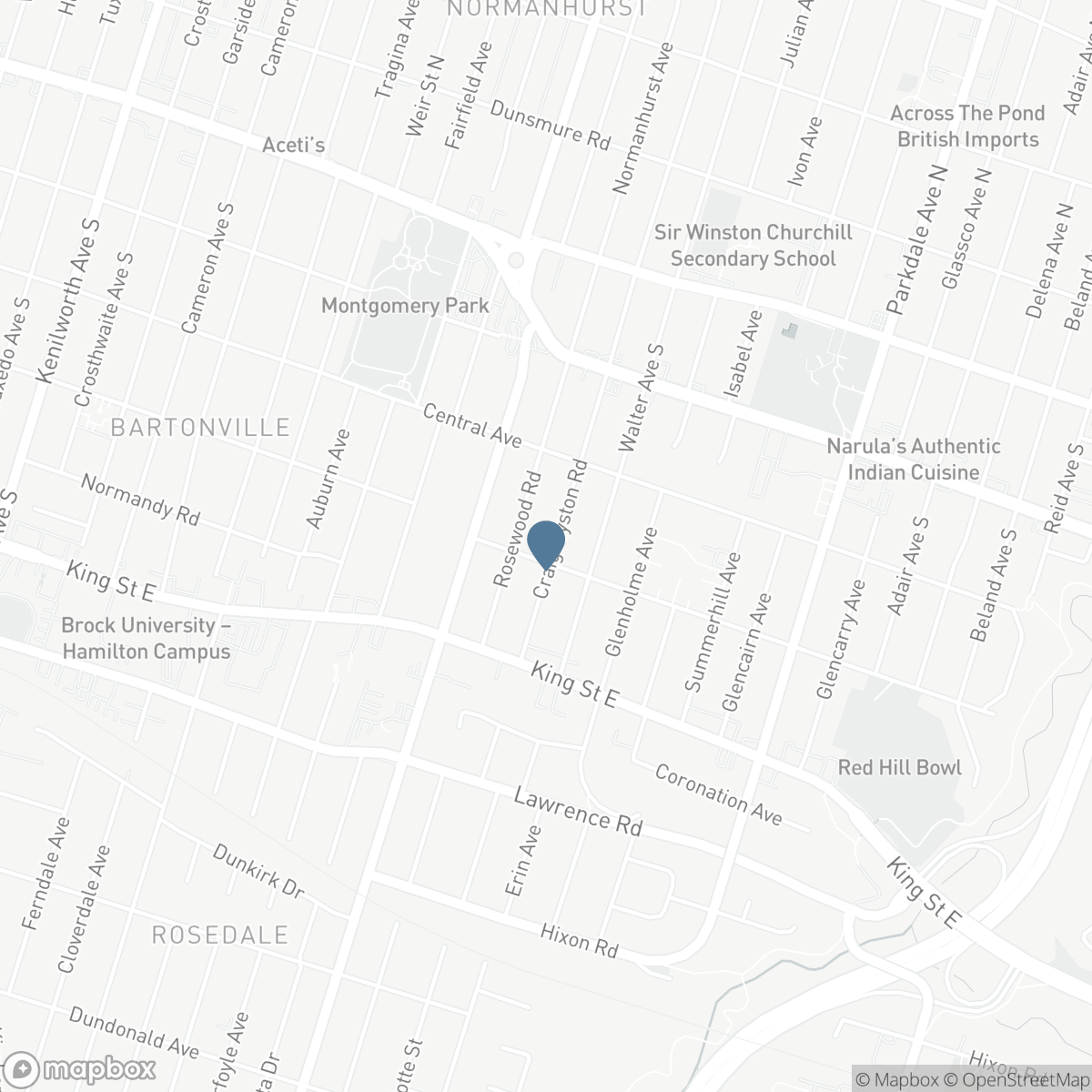 206 CRAIGROYSTON Road, Hamilton, Ontario L8K 3K3